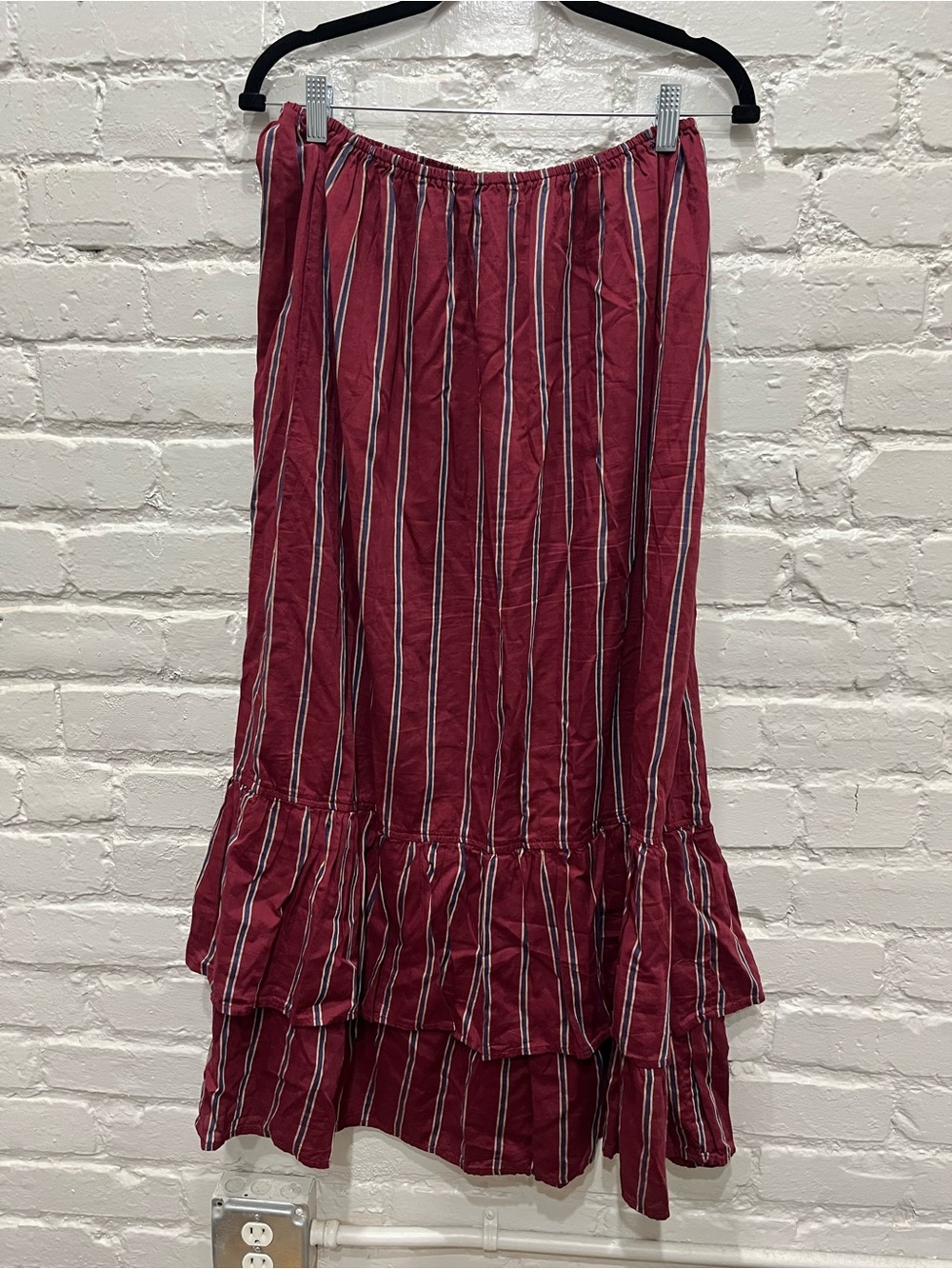 MOVING SALE! Bodil Ruffle Maxi Skirt - Picture 2 of 5